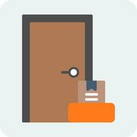 Door To Door Vector Icon