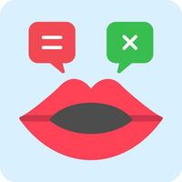 Gossip Vector Icon