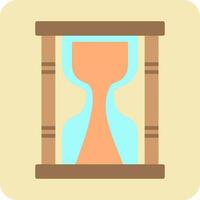 icono de vector de reloj de arena