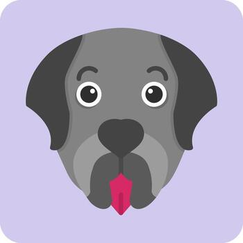 pudelpointer vector icono