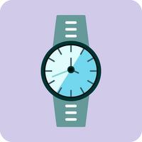 reloj, vector, icono vector