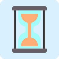 icono de vector de reloj de arena