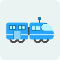 icono de vector de tren