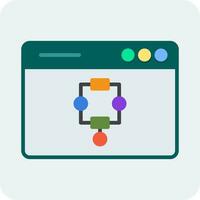 Algorithm Vector Icon