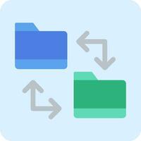 File Sharing Vector Icon