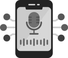 Voice Assistant Vector Icon