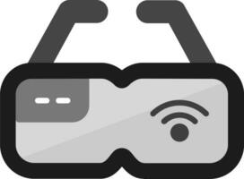 Smart Glasses Vector Icon