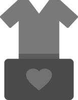 icono de vector de ropa