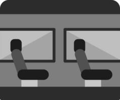 icono de vector de asiento