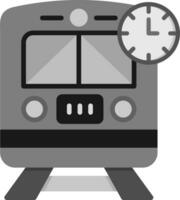 Train Times Vector Icon