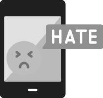 Hate Vector Icon