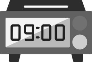 Digital Clock Vector Icon