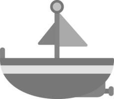 icono de vector de barco