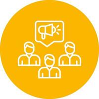 Public Relation Vector Icon