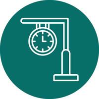 icono de vector de reloj