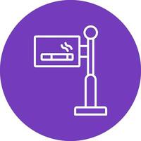 Smoking Area Vector Icon