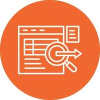 Data Query Vector Icon