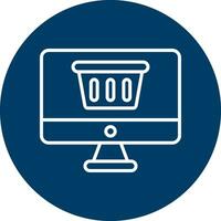 Online Shopping Vector Icon