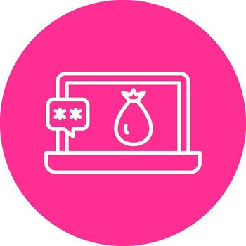 robando vector icono