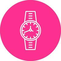 reloj, vector, icono vector