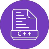 C plus plus Vector Icon