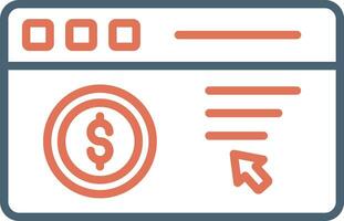 Pay Per Click Vector Icon