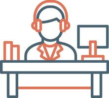 Help Desk Vector Icon