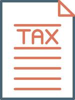 Tax Vector Icon