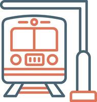 Train Station Vector Icon