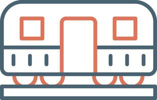 icono de vector de tren