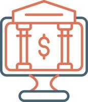 Online Banking Vector Icon
