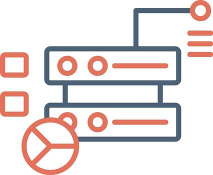 icono de vector de base de datos