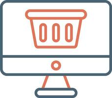 Online Shopping Vector Icon