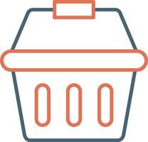 Shopping Basket Vector Icon