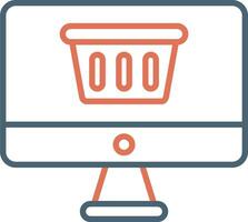 Online Shopping Vector Icon