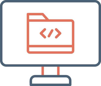 icono de vector de carpeta