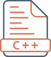 C plus plus Vector Icon