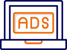 Ads Vector Icon