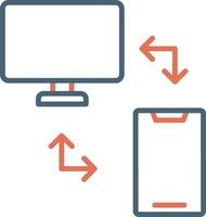 File Transfer Vector Icon