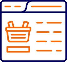 Online Shopping Vector Icon