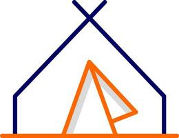 Tent Vector Icon