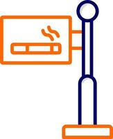 Smoking Area Vector Icon