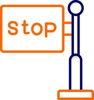 Stop Vector Icon