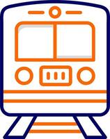 icono de vector de tren