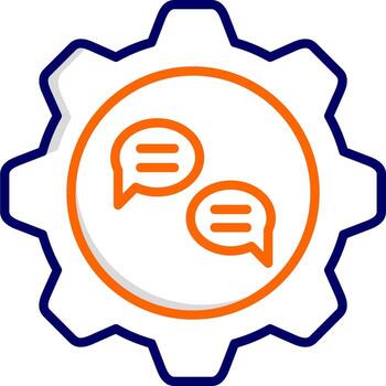 icono de vector de comunicación