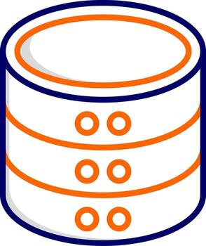 bases de datos vector icono