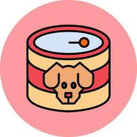 Canned Vector Icon