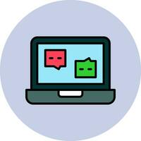 Live Chat Vector Icon