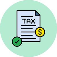 Taxes Vector Icon