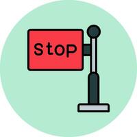 Stop Vector Icon